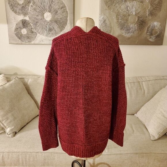 Free People High Hopes Cardigan in Plum Blossom - Picture 7 of 10